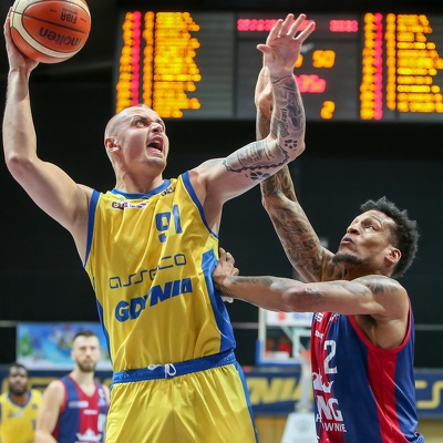 Koszykowka. EBL. Arka Gdynia - King Szczecin. 22.12.2019