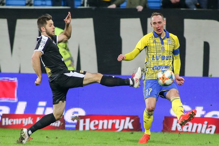 Pilka nozna. Ekstraklasa. Arka Gdynia - Korona Kielce. 10.02.2019