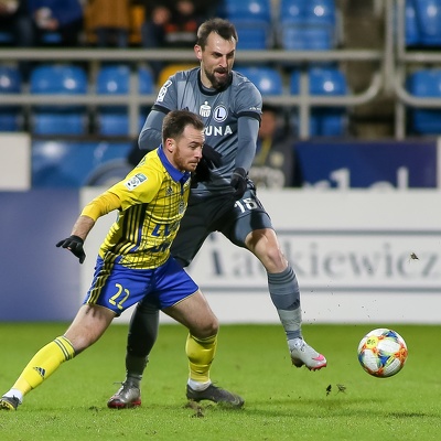 Pilka Nozna. Ekstraklasa. Arka Gdynia - Legia Warszawa. 09.03.2019