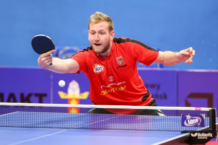 Tenis stolowy. Lotto Superliga. AZS AWFiS Balta Gdansk - Dartom Bogoria Grodzisk Mazowiecki. 06.02.2020